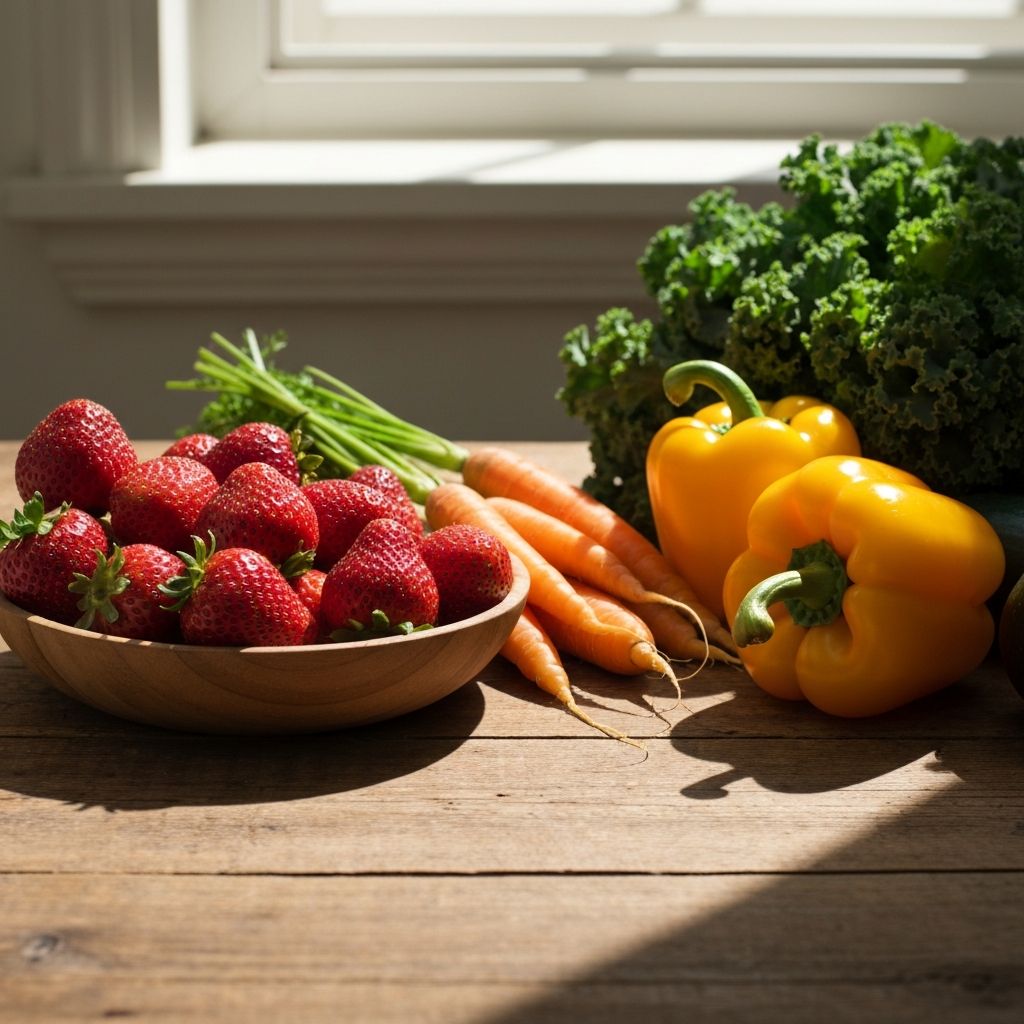 Légumes et fruits frais